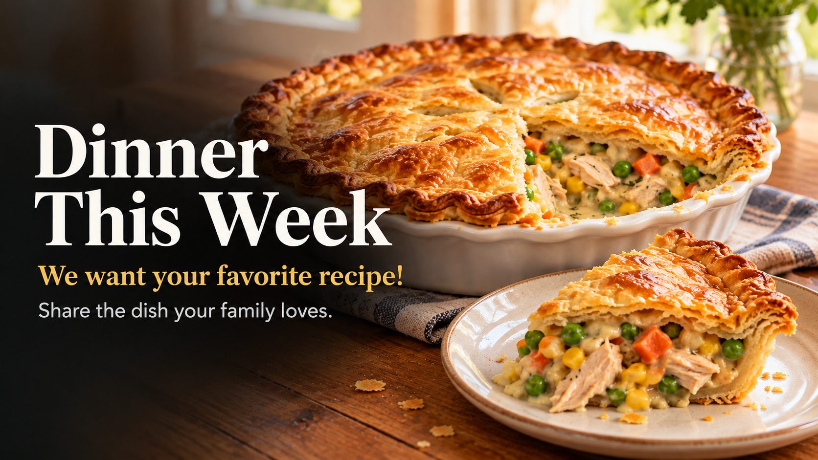 Dinner This Week — share your family's favorite recipe with Riverpark West neighbors.